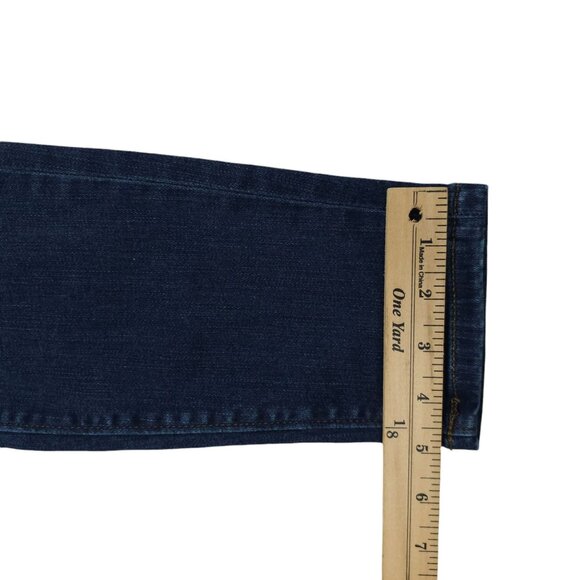 Ann Taylor The Skinny Stretch Dark Wash Jeans Womens Size 6 Mid Rise Denim - Picture 6 of 11